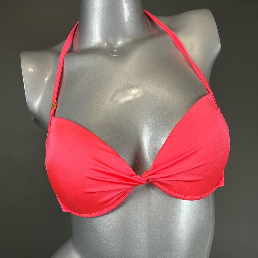 Victoria’s Secret Maldives Push-Up Bikini Top Coral
